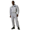 GI Type Army Gray Physical Training Zipper Sweatshirt (2XL)